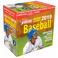 2019 Topps Heritage High Number Baseball Monster 12 Box Lot
