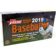 2019 Topps Heritage Minor League Baseball Hobby Box