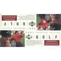 2001 Upper Deck Golf Rack Pack Box