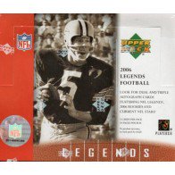 2006 Upper Deck Legends Football Hobby Box