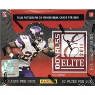 2011 Donruss Elite Football Hobby 12 Box Case