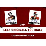 2014 Leaf Originals Football Hobby Box