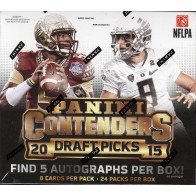 2015 Panini Contenders Draft Picks Football Hobby 12 Box Case
