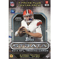 2014 Topps Strata Football Blaster Box