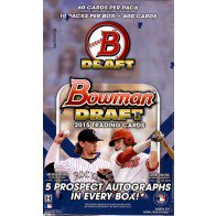 2015 Bowman Draft Picks & Prosp Baseball Super Jumbo Box