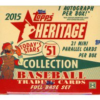 2015 Topps Heritage '51 Collection Baseball Hobby Box