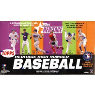 2015 Topps Heritage High Number Baseball Hobby 12 Box Case