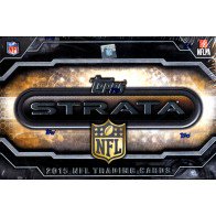 2015 Topps Strata Football Hobby 12 Box Case