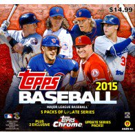 2015 Topps Chrome Update Baseball Mega 16 Box Case