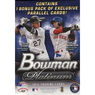 2016 Bowman Platinum Baseball Blaster Box