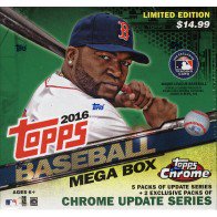 2016 Topps Chrome Update Baseball Mega Box
