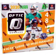 2020 Panini Donruss Optic Football Hobby Hybrid Box