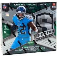 2020 Panini Spectra Football Hobby 8 Box Case