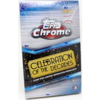 2020 Topps Chrome Baseball Celebration Of The Decades Hobby Box