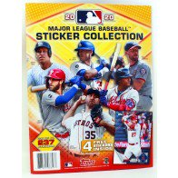2020 Topps MLB Sticker Collection Album Baseball Box