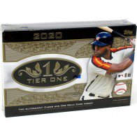 2020 Topps Tier One Baseball Hobby 12 Box Case