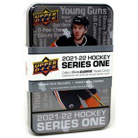 2021/22 Upper Deck Series 1 Hockey Retail Tin