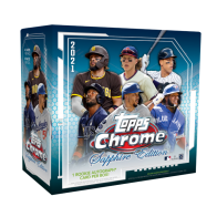 2021 Topps Chrome Baseball Sapphire Edition Box