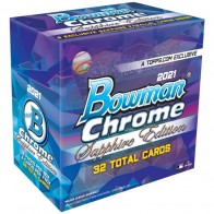 2021 Bowman Chrome Baseball Sapphire Edition 10 Box Case