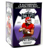 2021 Leaf Draft Football Premium Hobby Blaster Box