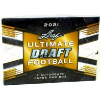 2021 Leaf Ultimate Draft Football Hobby Box