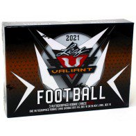 2021 Leaf Valiant Football Hobby 12 Box Case