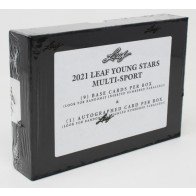 2021 Leaf Young Stars Multi-Sport 10 Box Case