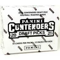 2021 Panini Contenders Draft Picks Football Fat Pack 20 Box Case