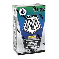 2021/22 Panini Mosaic Premier League Soccer Cereal Box