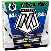 2021/22 Panini Mosaic Premier League Soccer Fanatics Mega Box