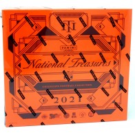 2021 Panini National Treasures Collegiate Football Hobby 4 Box Case