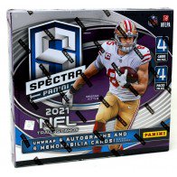 2021 Panini Spectra Football Hobby 8 Box Case