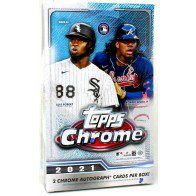 2021 Topps Chrome Baseball Hobby Box