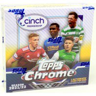 2021/22 Topps Chrome SPFL Scottish Premier League Soccer Hobby Box