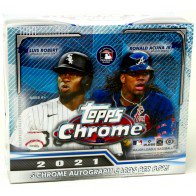 2021 Topps Chrome Baseball Jumbo HTA Box