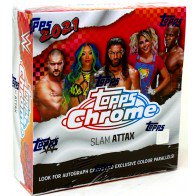 2021 Topps WWE Chrome Slam Attax Hobby Box