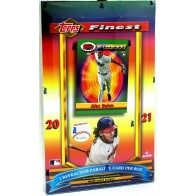2021 Topps Finest Flashback Baseball 6 Box Case