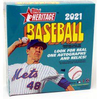 2021 Topps Heritage Baseball Mega Box