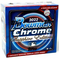 2022 Bowman Chrome Baseball Sapphire Edition Box