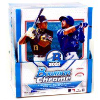 2021 Bowman Chrome Baseball Hobby Box 