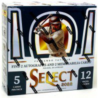 2022 Panini Select Baseball 1st Off The Line Hobby Box