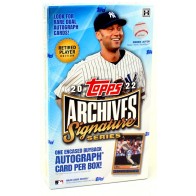 2022 Topps Archives Signature Series Retired Player Ed Baseball 20 Box Case