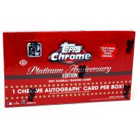 2021 Topps Chrome Platinum Anniversary Baseball Hobby Box