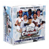 2022 Topps Chrome Update Baseball Sapphire Edition 10 Box Case