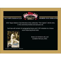 2022 Topps Stadium Club Members Only Derek Jeter Baseball Case