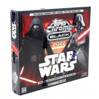 2022 Topps Star Wars Chrome Black Hobby 12 Box Case