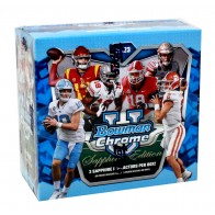 2023 Bowman Chrome University Football Sapphire Box