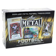 2023 Leaf Metal Draft Football Jumbo Box
