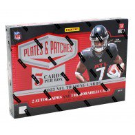 2023 Panini Plates & Patches Football Hobby Box