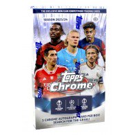 2023/24 Topps UEFA Club Competitions Chrome Soccer Hobby Box